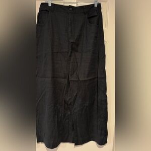 Pilcro Black Textured Fabric- Anthropology